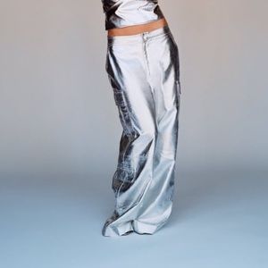 ZARA CARGO TRF PANTS